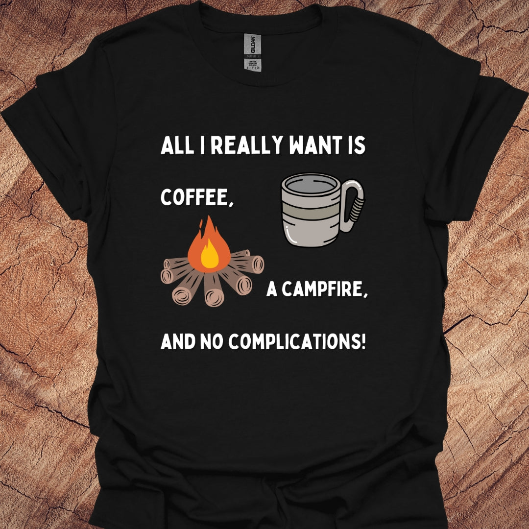 Coffee, a campfire, and no complications