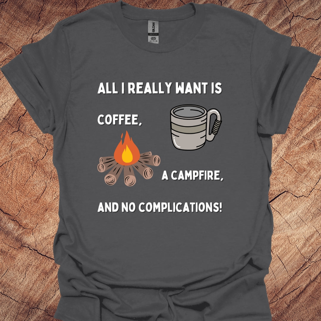 Coffee, a campfire, and no complications