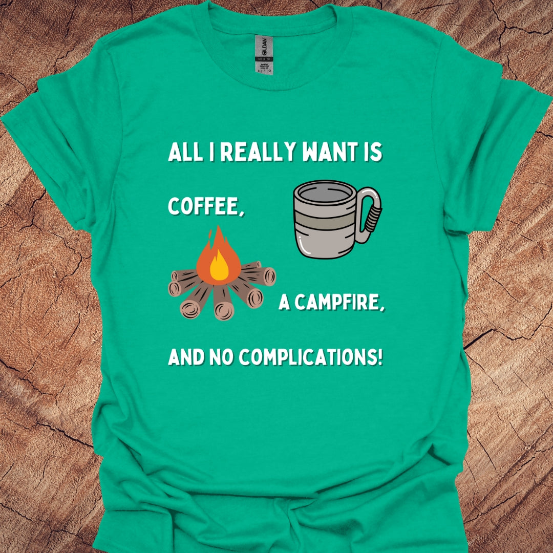 Coffee, a campfire, and no complications