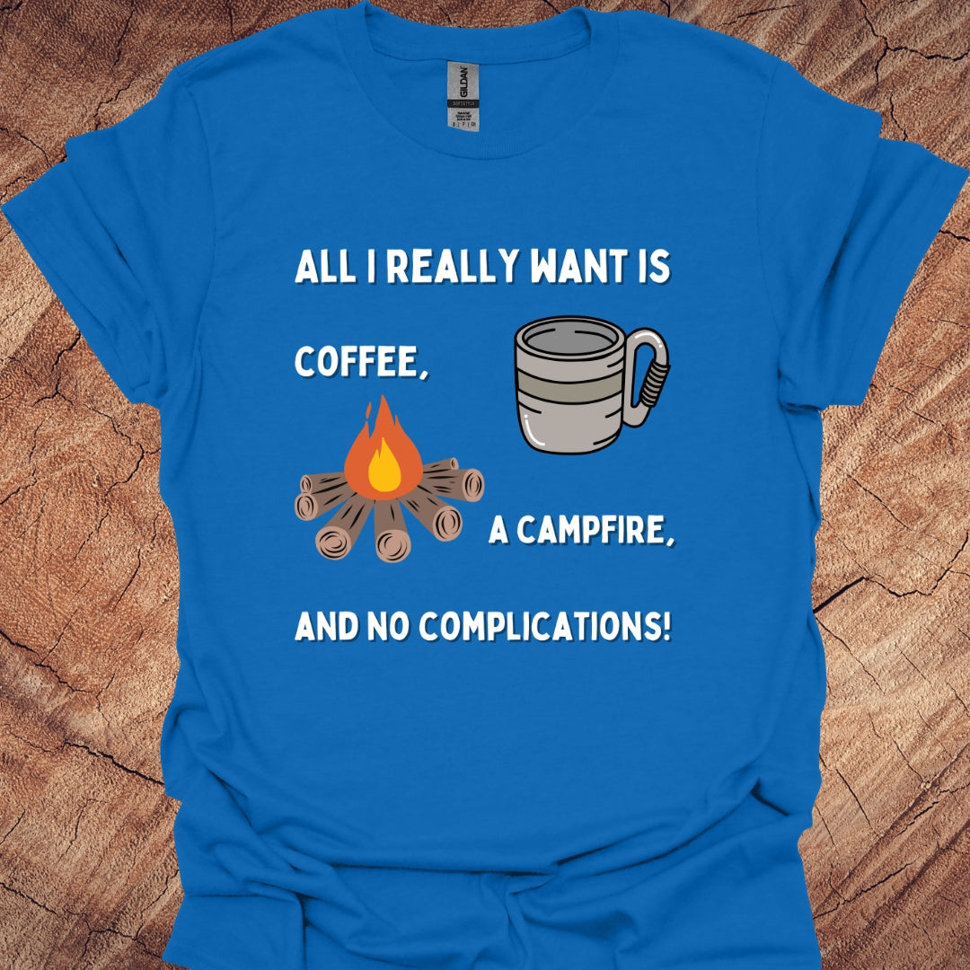 Coffee, a campfire, and no complications