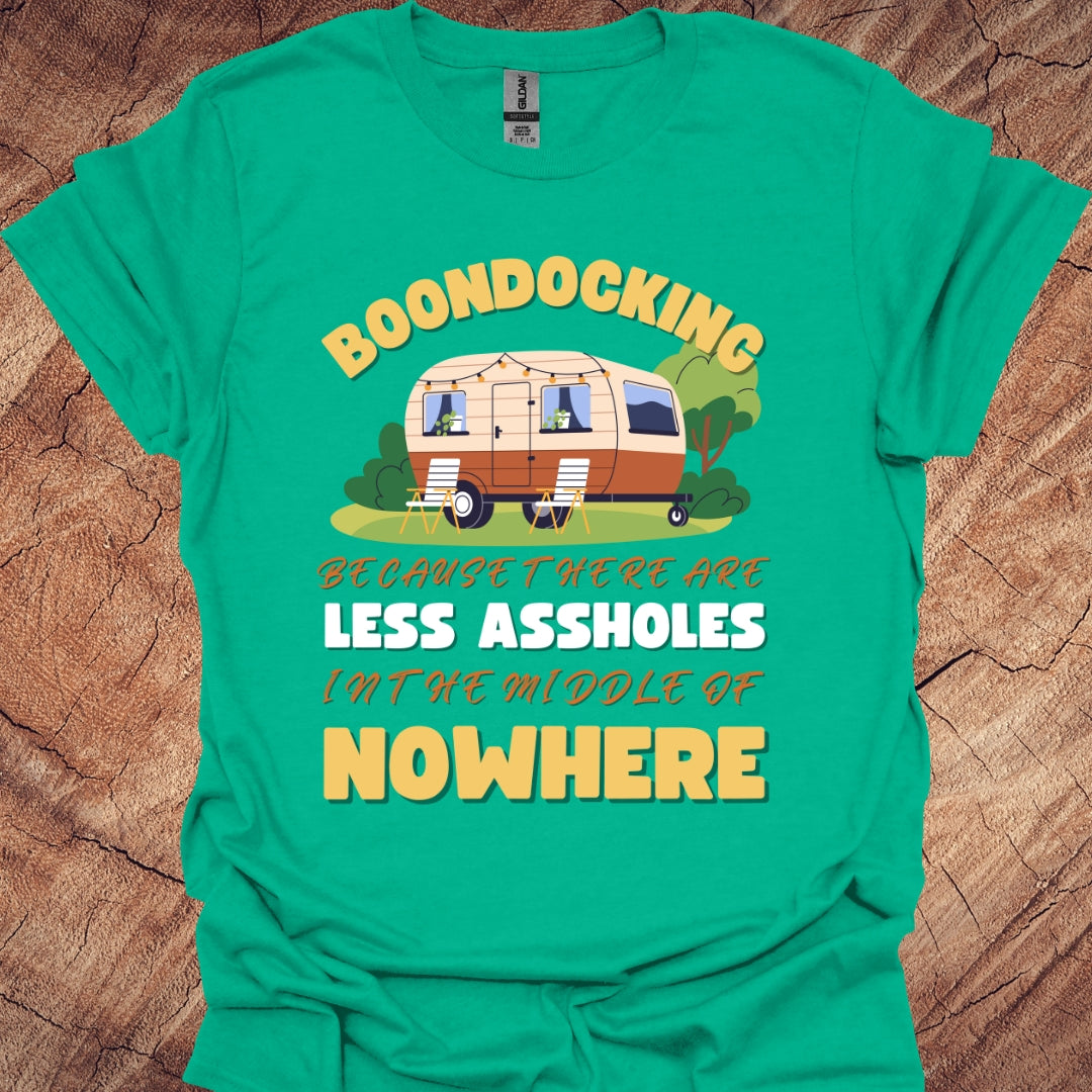 Boondocking, because there are less assholes in the middle of nowhere