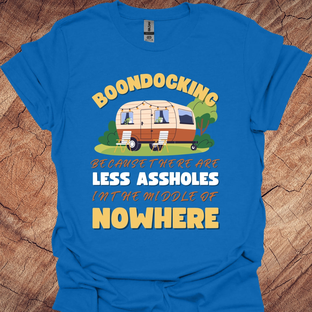 Boondocking, because there are less assholes in the middle of nowhere